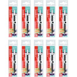 STABILO Mine de rechange pour stylo roller Palette, noir