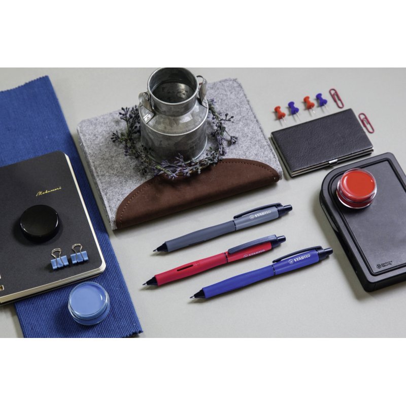 STABILO Stylo roller Palette, noir