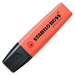 STABILO Boss Original Pastel marker 1 pc(s) Chisel tip Coral