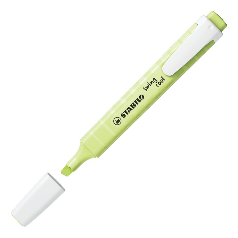 STABILO Surligneur swing cool Pastel Edition, citron vert