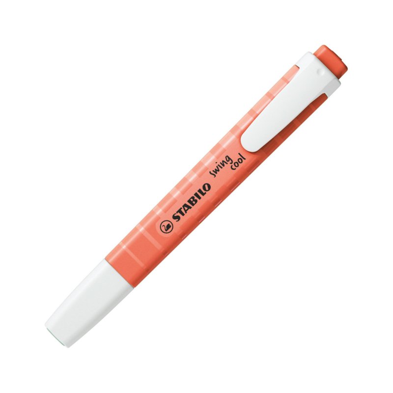 STABILO Surligneur swing cool Pastel Edition, rouge corail