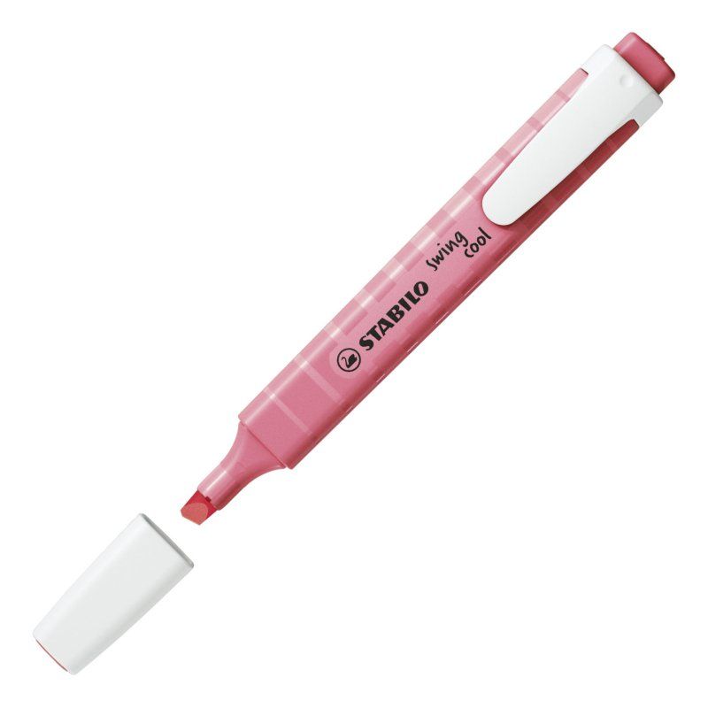 STABILO swing cool Pastel marker 8 pc(s) Chisel tip Assorted colours