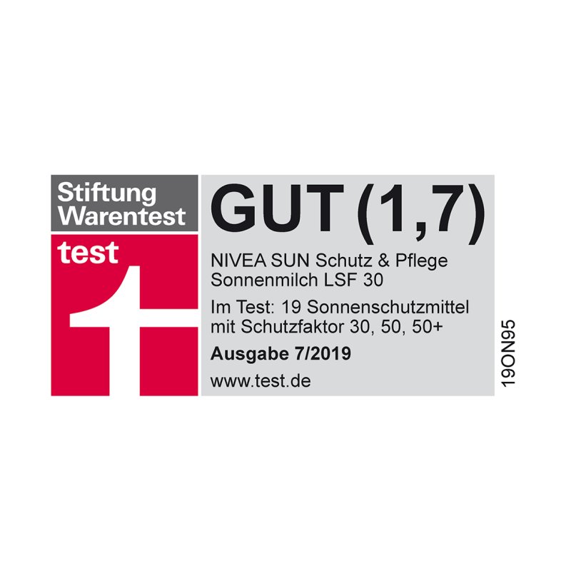NIVEA 85606 sunscreen Sunscreen milk Adults