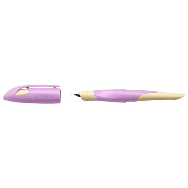 STABILO Stylo plume EASYbirdy L Pastel Edition, rose/abricot