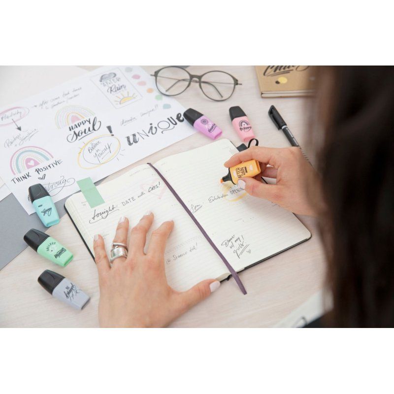 STABILO BOSS MINI Pastellove Edition 2.0 marker 1 pc(s) Grey