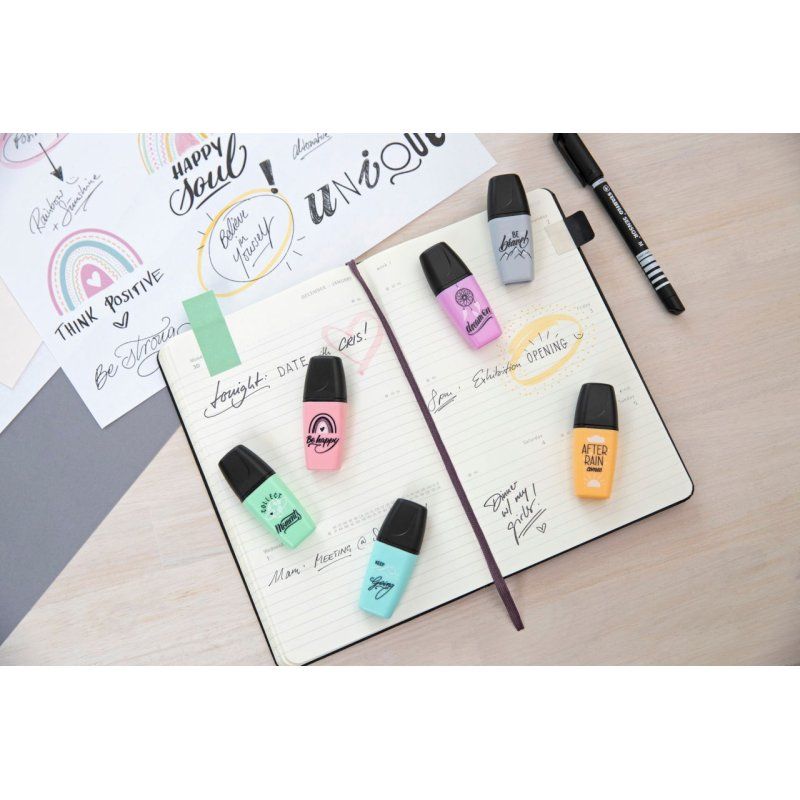 STABILO BOSS MINI Pastellove Edition 2.0 marqueur 1 pièce(s) Gris