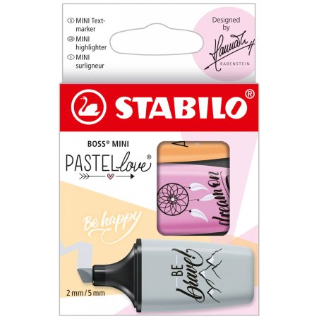 STABILO Highlighter BOSS MINI Pastellove Edition 2.0