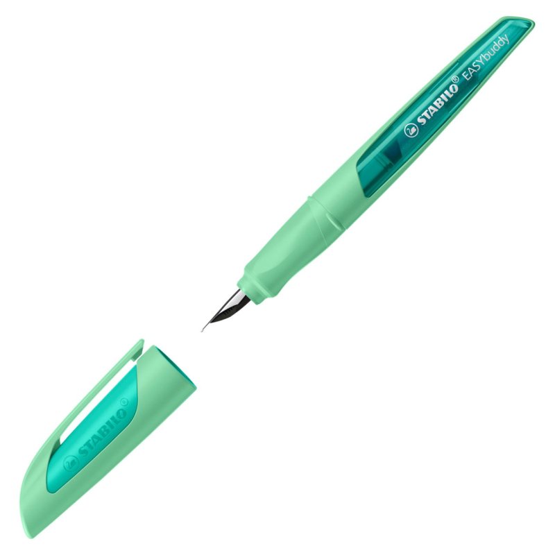 STABILO EASYbuddy Pastel stylo-plume Système de remplissage cartouche Couleur menthe 1 pièce(s)