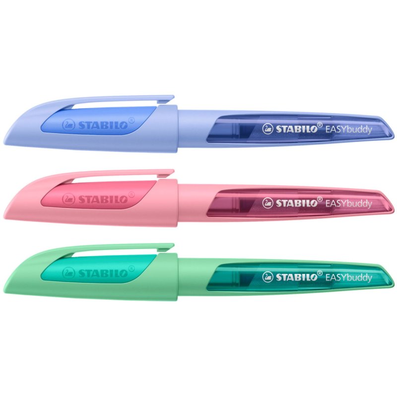 STABILO EASYbuddy Pastel fountain pen Cartridge filling system Mint colour 1 pc(s)