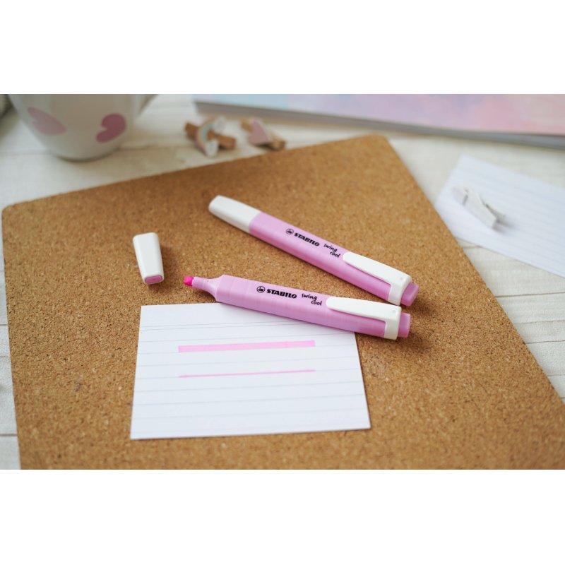 STABILO swing cool Pastel marker 1 pc(s) Chisel tip Fuchsia