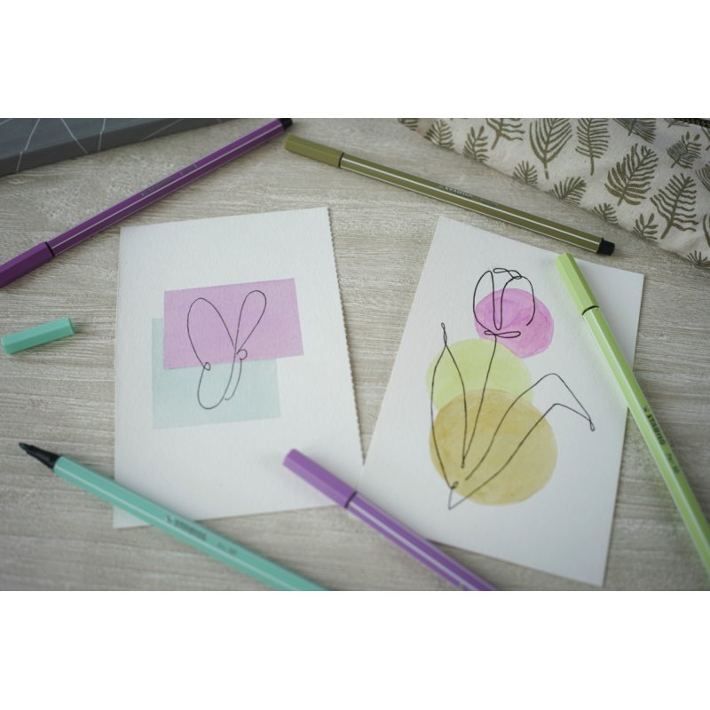 STABILO Pen 68 felt pen Lime 1 pc(s)