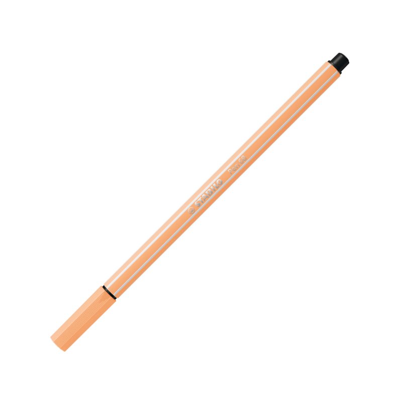 STABILO Stylo feutre Pen 68, orange clair