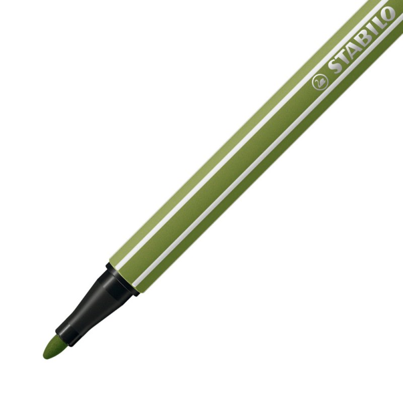 STABILO Stylo feutre Pen 68, vert mousse