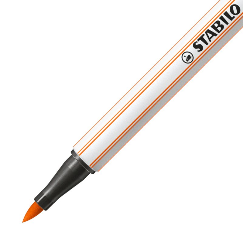 STABILO Pen 68 brush felt pen Orange 1 pc(s)