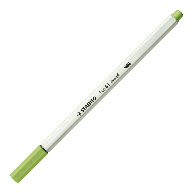 STABILO Pen 68 brush felt pen Green 1 pc(s)