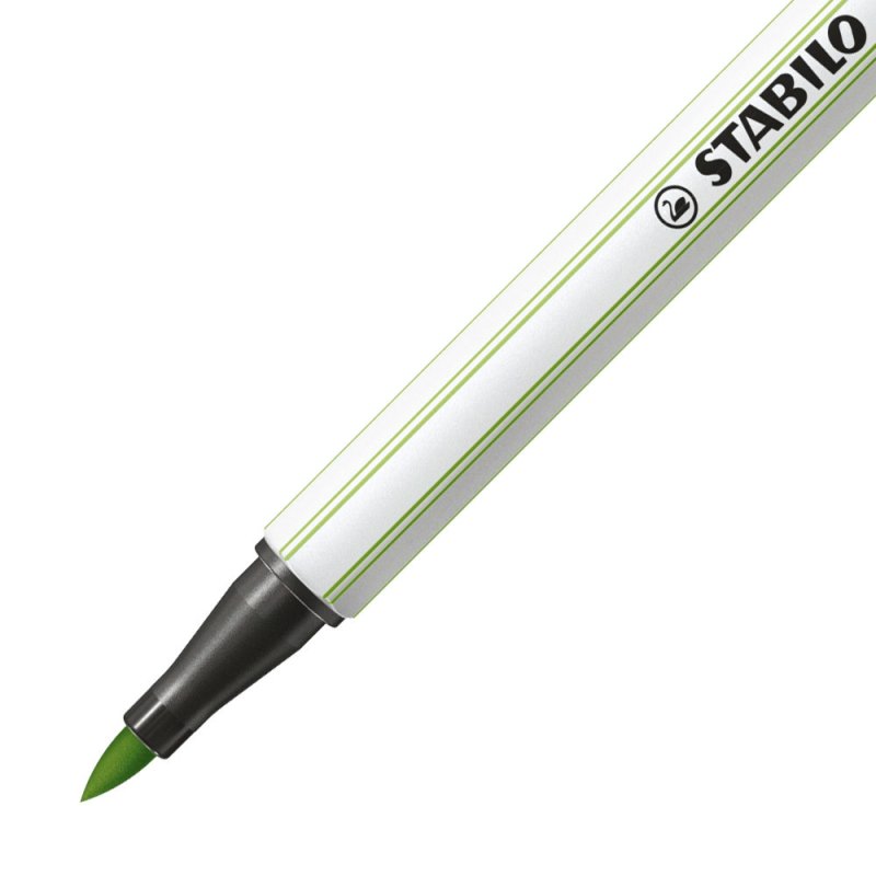 STABILO Pen 68 brush felt pen Green 1 pc(s)
