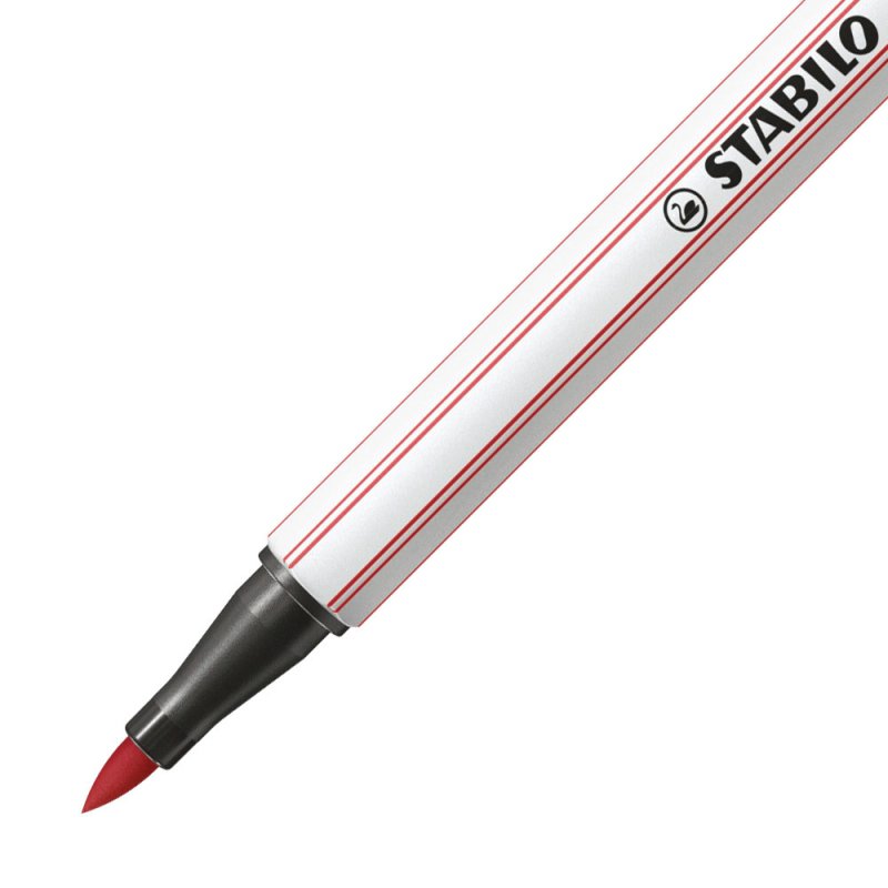 STABILO Pen 68 brush felt pen Red 1 pc(s)