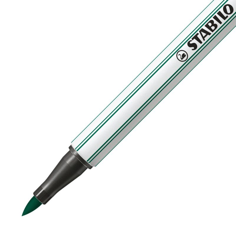 STABILO Feutre pinceau Pen 68 brush, vert pin