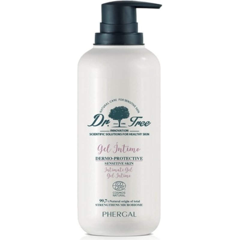 Dr. Tree Hypoallergenic Dermo Protective Intimate Gel Organic Hygiene and Moisturising 400ml