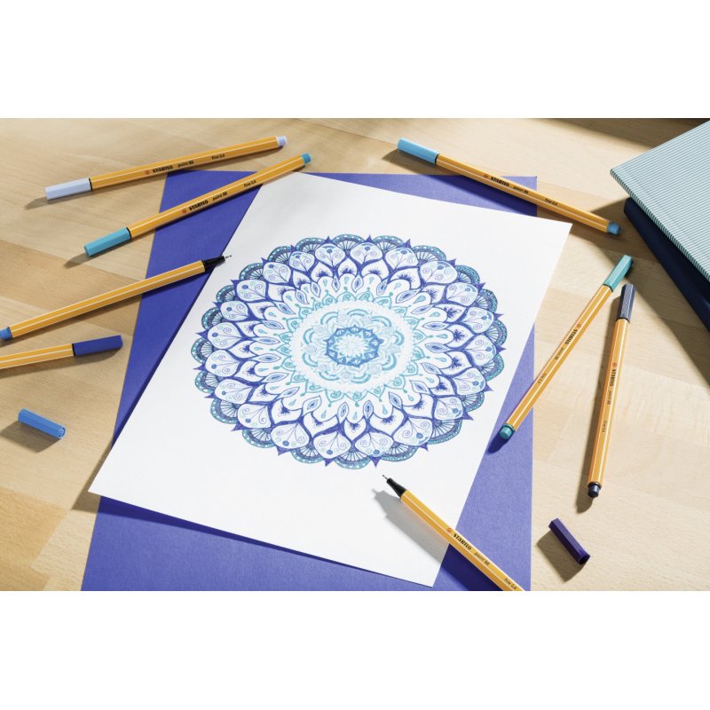 STABILO point 88 fineliner Grey 1 pc(s)