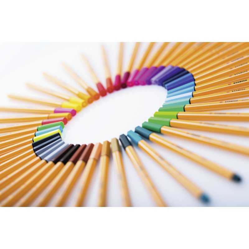 STABILO point 88 fineliner Grey 1 pc(s)