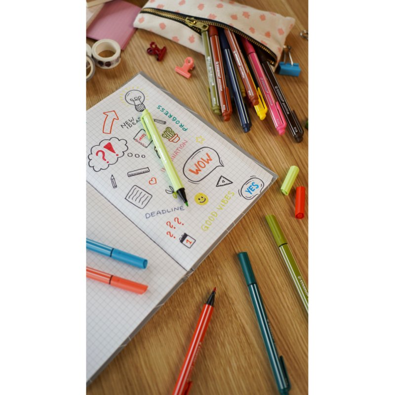 STABILO Stylo-feutre pointMax, citron vert