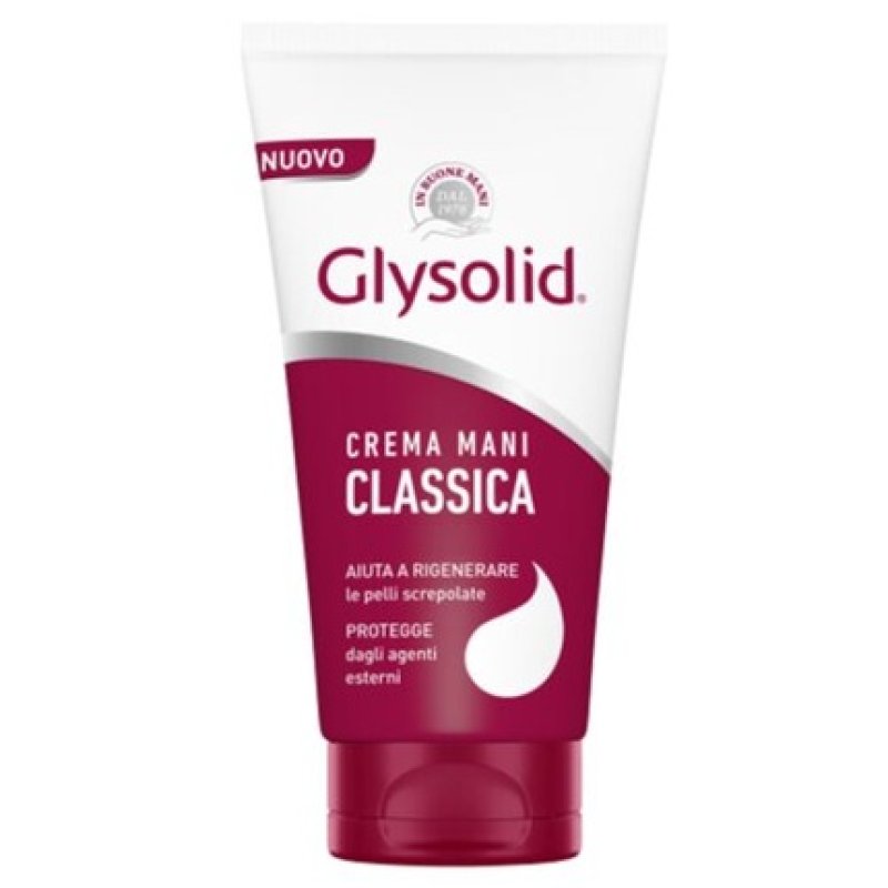 Glysolid Classic Red and Cracked Dry Skin Hand Cream Tube 75ml