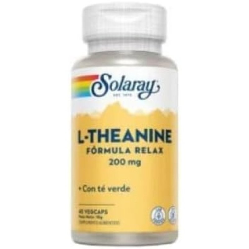 L-Theanine 200mg 45 Vegetarian Capsules Pack Of 3u