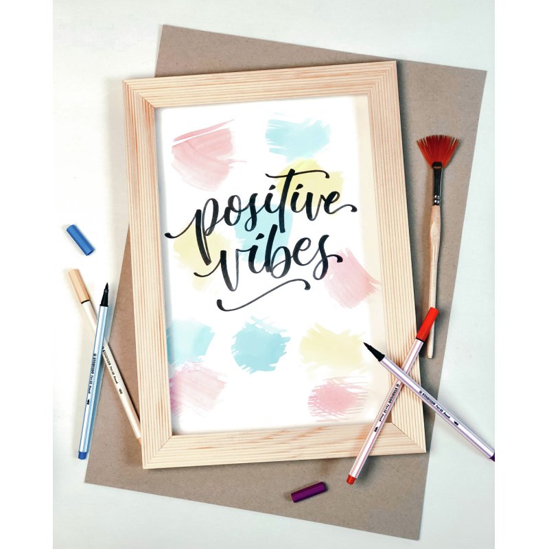 STABILO Feutre pinceau Pen 68 brush ARTY Edition, étui de 24