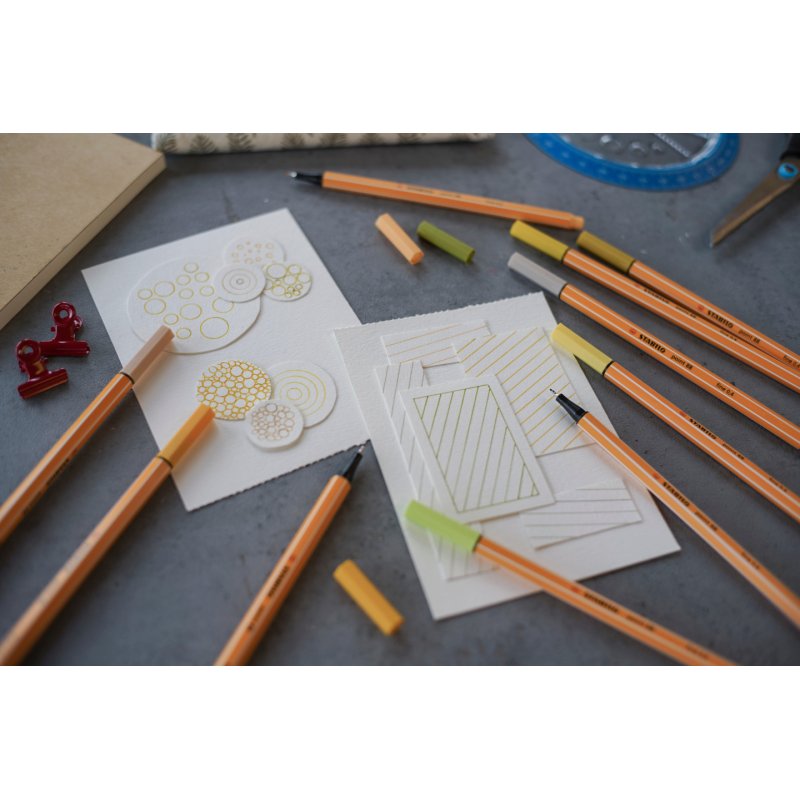 STABILO Set point 88/Pen 68 brush/aquacolor ARTY, étui de 36