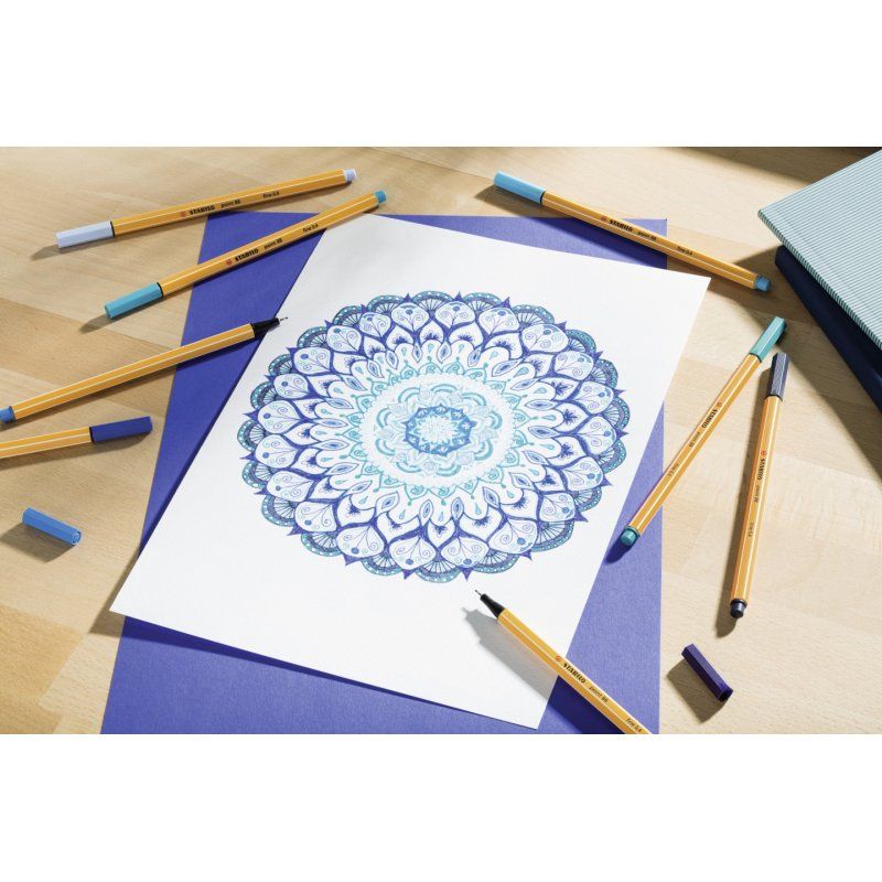 STABILO Point 88 fineliner Multicolour 10 pc(s)