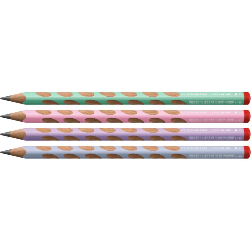 STABILO Crayon à papier d'apprentissage EASYgraph L, bleu