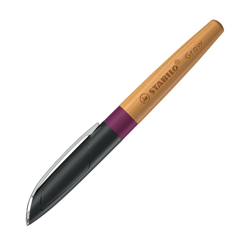 STABILO Stylo plume Grow, rouge prune / cerise