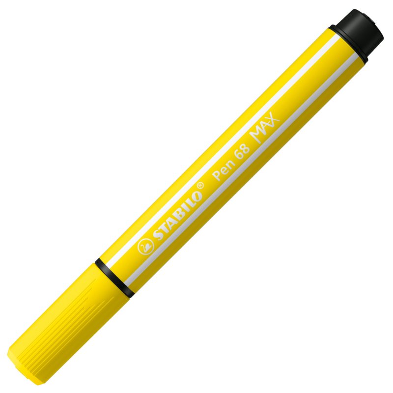 STABILO Pen 68 MAX felt pen Yellow 1 pc(s)