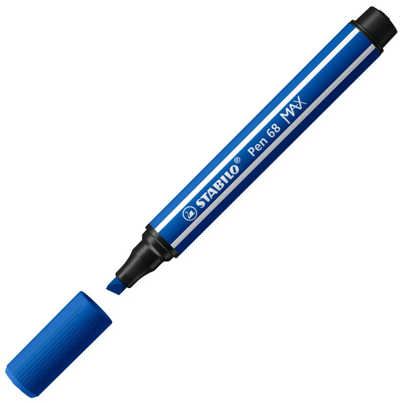 STABILO Pen 68 MAX felt pen Blue 1 pc(s)