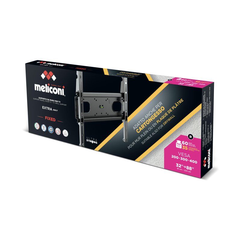 Meliconi EXTRA 400F CG 2.24 m (88") Black