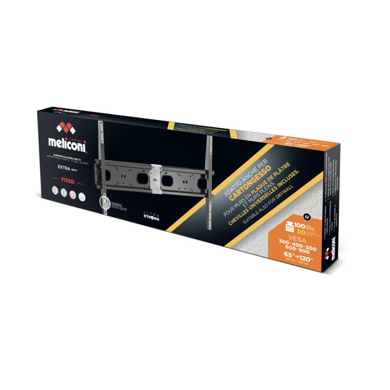 Meliconi EXTRA 900F CG 2.54 m (100") Black