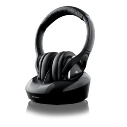 Meliconi HP DIGITAL PLUS Casque Avec fil &sans fil Arceau TV Socle de chargement Noir