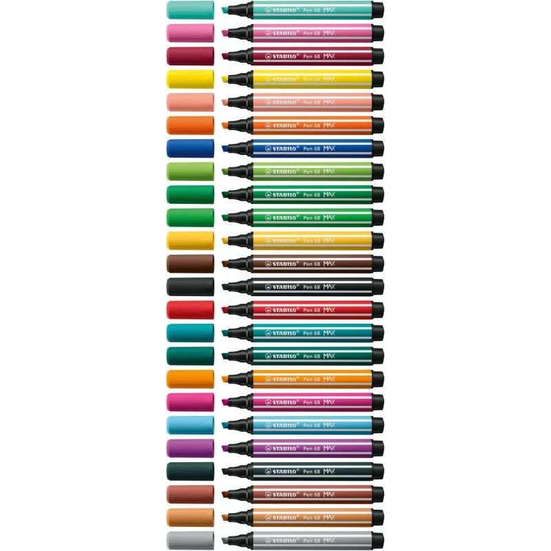 STABILO Pen 68 MAX felt pen Brown 1 pc(s)