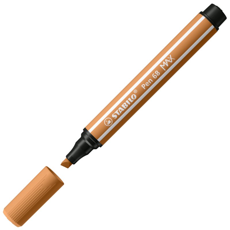 STABILO Feutre Pen 68 MAX, ocre foncé