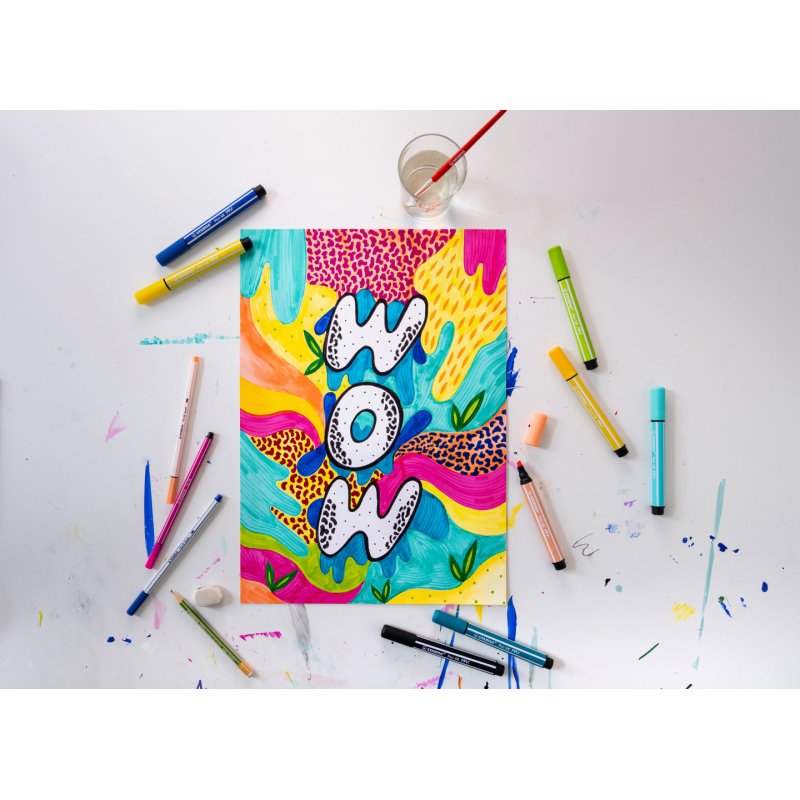 STABILO Pen 68 MAX stylo-feutre Couleurs assorties 18 pièce(s)