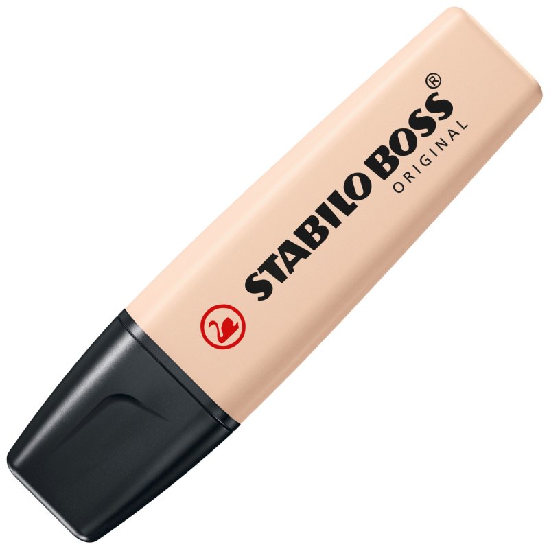 STABILO BOSS ORIGINAL NatureColors marqueur 1 pièce(s) Pointe biseautée Beige