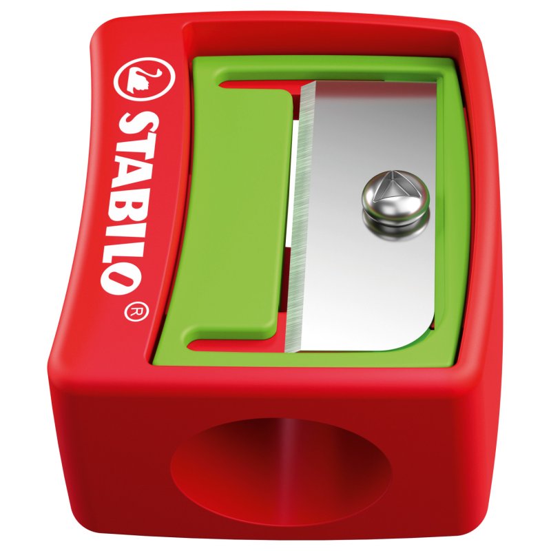 STABILO Robust Container Sharpener woody 3 in 1