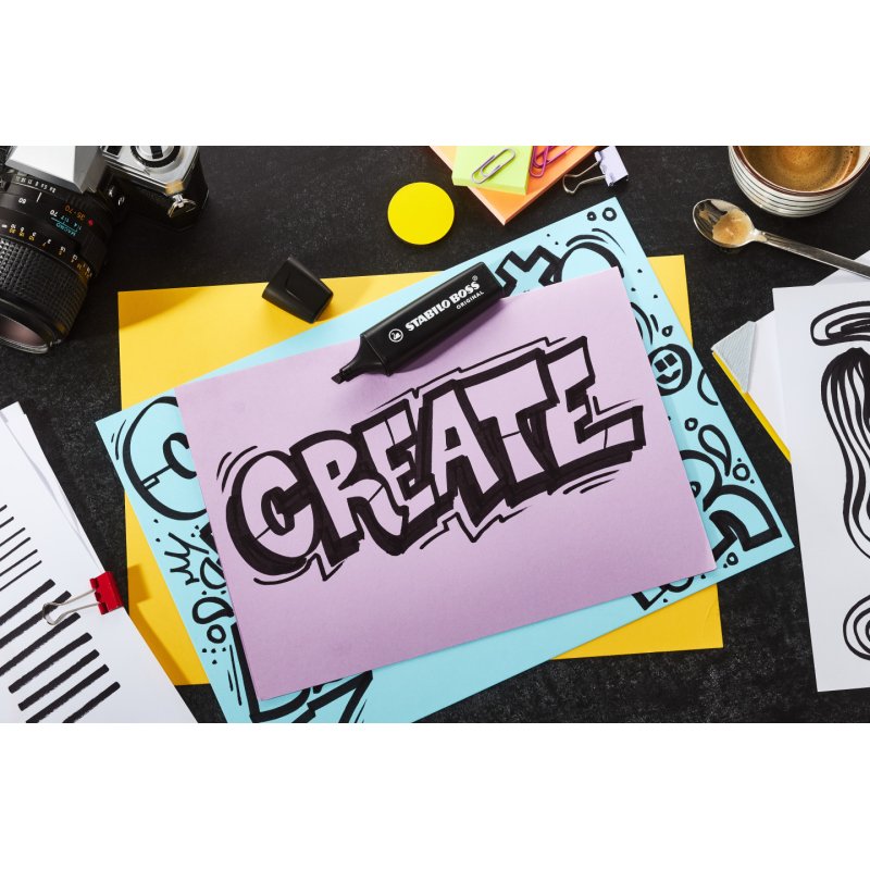 STABILO Surligneur "BOSS ORIGINAL" NatureCOLORS, étui de 8