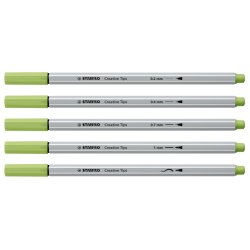 STABILO Kit Creative Tips ARTY PASTELL, étui métal de 30