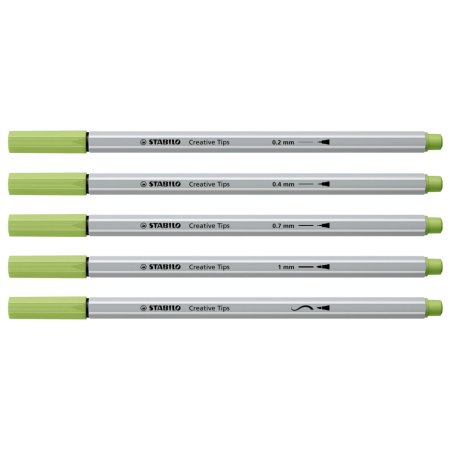 STABILO Multi liner Creative Tips ARTY metal wallet of 30 pens