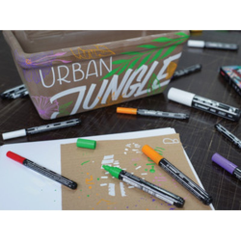 STABILO Acrylic marker FREE Acrylic T100 Pack with 5 individual colors