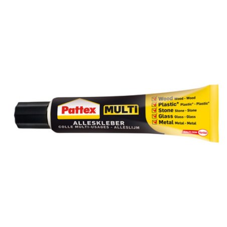 Pattex Colle universelle Multi, sans solvant, tube de 50 g