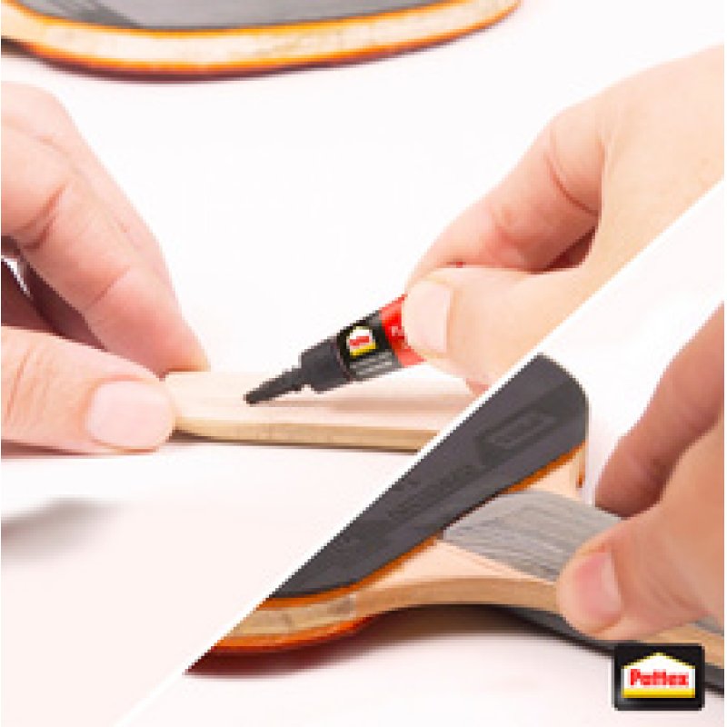 Pattex Colle instantanée MINI TRIO, 3 tubes de 1 g,