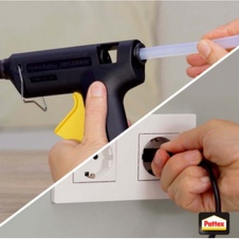 Pattex Cartouche pour collage à chaud HOT STICKS, rond